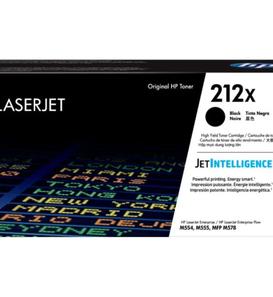 Toner HP W2120X, black, 13 k, HP Color LaserJet Enterprise Flow MFP M578c, Color LaserJet Enterprise M554dn, Color LaserJet Enterprise M555dn, Color LaserJet Enterprise M555x
