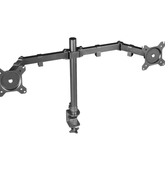 Suport Monitor Trust GXT 1120 Mara Dual Monitor Arm, montare birou, 510 x 860 x 115mm, VESA, 2.6 kg, negru
