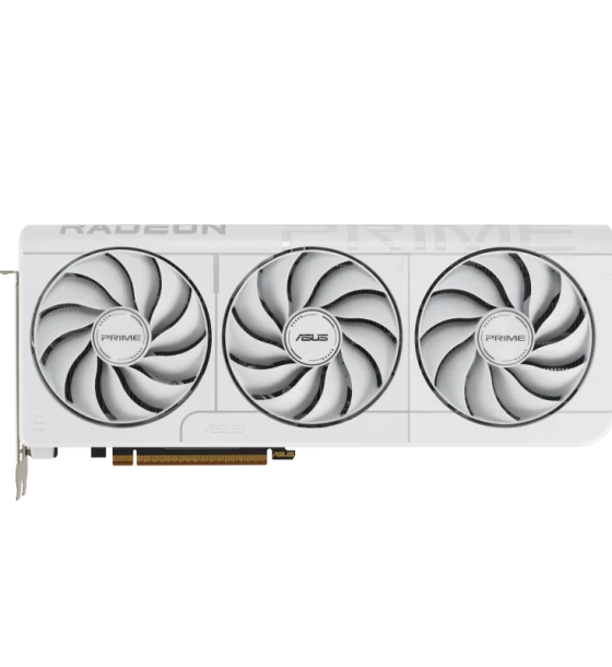 Placa video ASUS Prime -RX9070XT-O16G-WHITE. processor family AMD