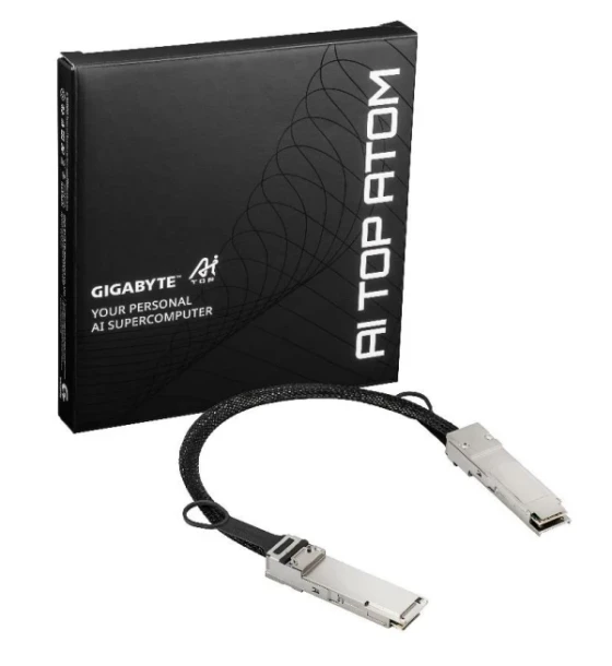 Accesoriu server cABLU GIGABYTE Type SFP112 400Gbps Speed 40cm