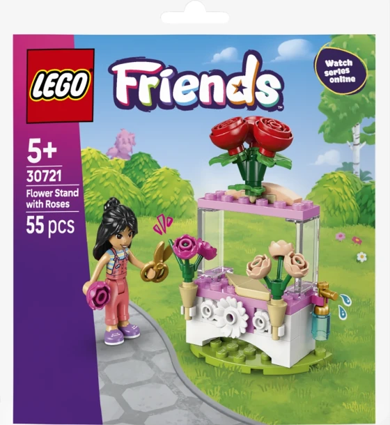 Set de constructie Stand cu trandafiri LEGO30721