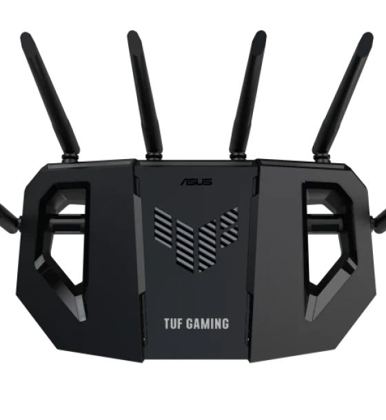 Router wireless ASUS TUF Gaming BE6500 TUF-BE6500 . WAN connection type RJ-45. Wi-Fi band Dual-band 2.4 GHz 5 GHz, Top Wi-Fi standard Wi-Fi 7 802.11be