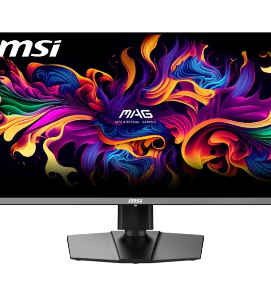 Monitor MSI MAG 272QP QD-OLED X50. Display diagonal 67.3 cm 26.5 inch, Display 2560 x 1440 pixels, HD type Wide Quad HD, Display technology QD-OLED, 1 ms, Native 16:9, Viewing angle, horizontal 178