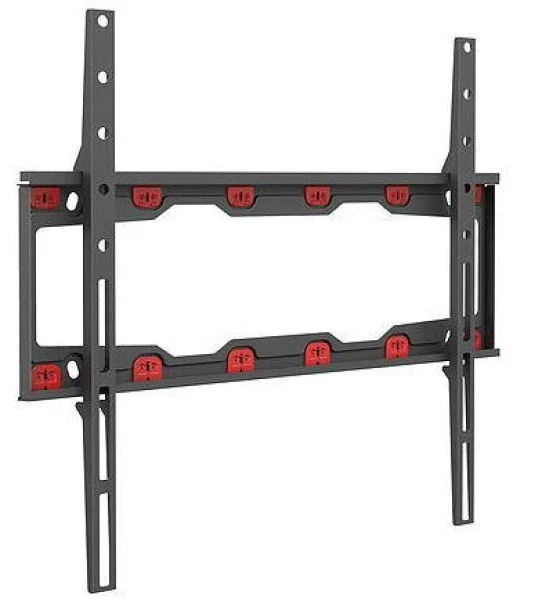 Suport TV de perete Barkan ND300.B, fix, 19 inch- 65 inch, VESA 400x400, suporta pana la 37kg, negru