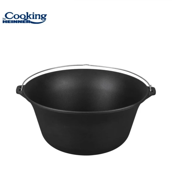 Ceaun din fonta pura 49X23 cm, 22L, cooking by heinner