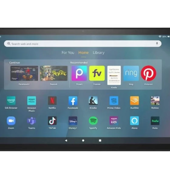 Amazon Fire Max 11 inch Octa-Core Processor Tablet 4GB RAM 64 GB Gray