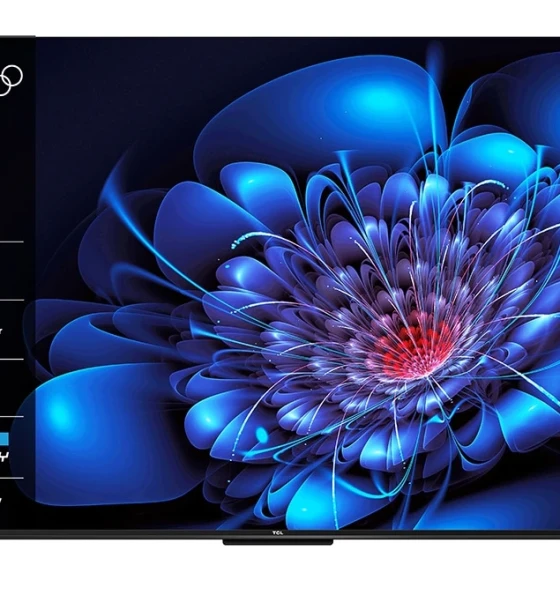 Televizor TCL LED 55P69K, 139 cm, Smart Google TV, 4K, Clasa E
