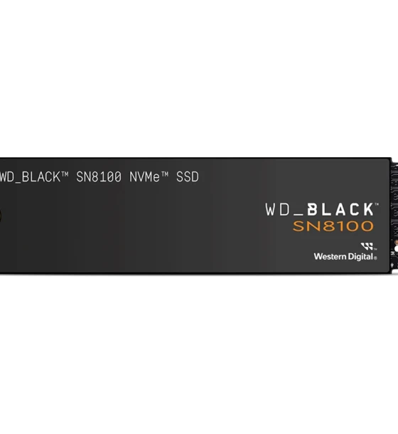 SSD- Interne WD black 4TB SN8100 PCIe 5.0x4 NVMe M.2 SSD powered by Sandisk