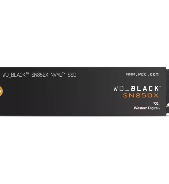 SSD- Interne WD black SSD SN850X 4TB heatsink powered by Sandisk