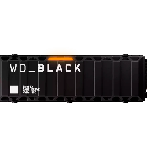 SSD- Interne WD black SSD SN850X 8TB heatsink powered by Sandisk
