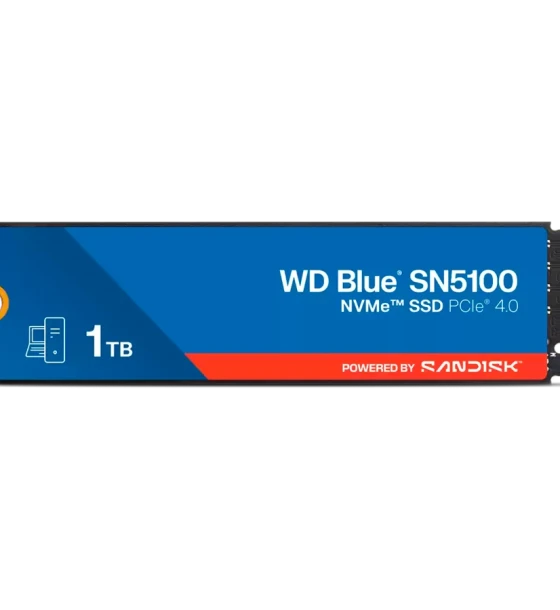 SSD- Interne WD blue SN5100 NVMe SSD 1TB M.2 powered by Sandisk