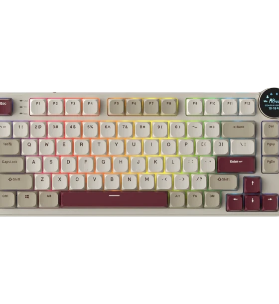 Tastatura ROYAL Kludge RK-N80-rosycld-brnsw-US