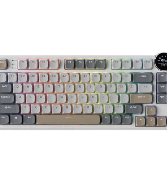 Tastatura ROYAL Kludge RK-N80-prlydwn-redsw-US
