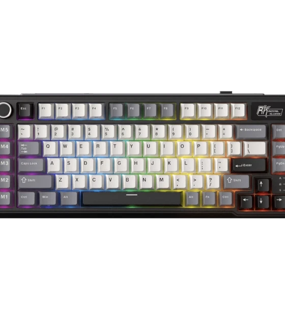 Tastatura ROYAL Kludge RK-L75-knghtblk-begsw-US
