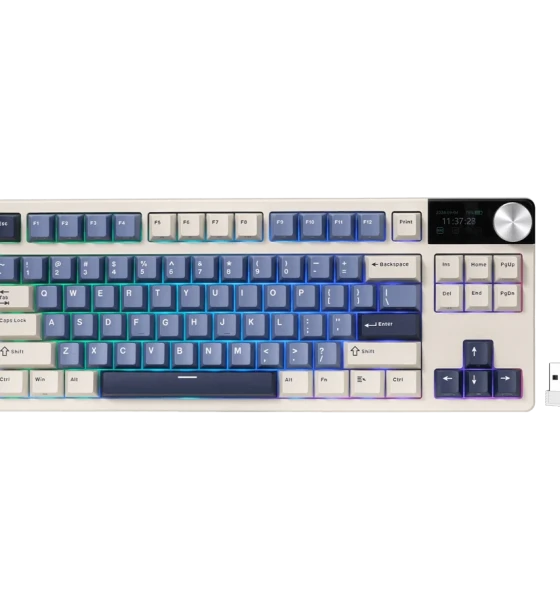 Tastatura ROYAL Kludge RK-S85-hrzblu-begsw-US