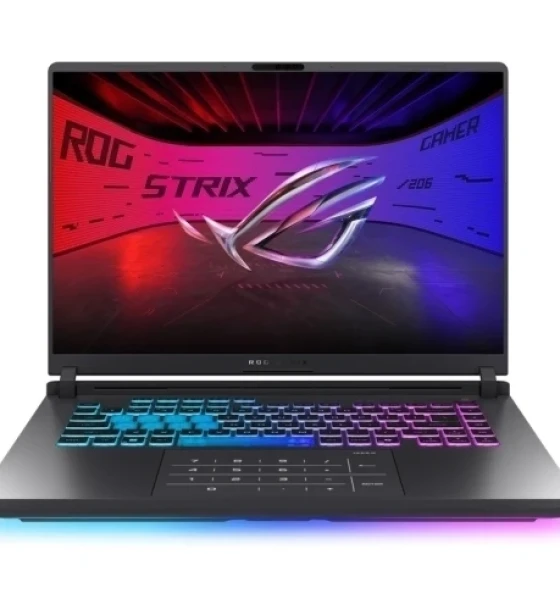 Laptop ASUS ROG Strix G16 (2025) G615LH-S5043, Intel Core Ultra 7 255HX, 16 inch, RAM 32GB, SSD 1TB, nVidia GeForce RTX 5050 8GB, No OS, Eclipse Gray