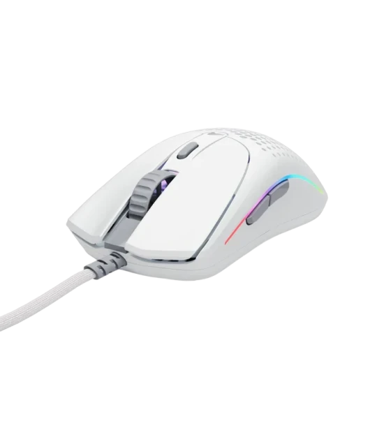 Mouse Gaming Model O 2 PRO, 26000 DPI, Ultralight 59g, 6 butoane, Alb