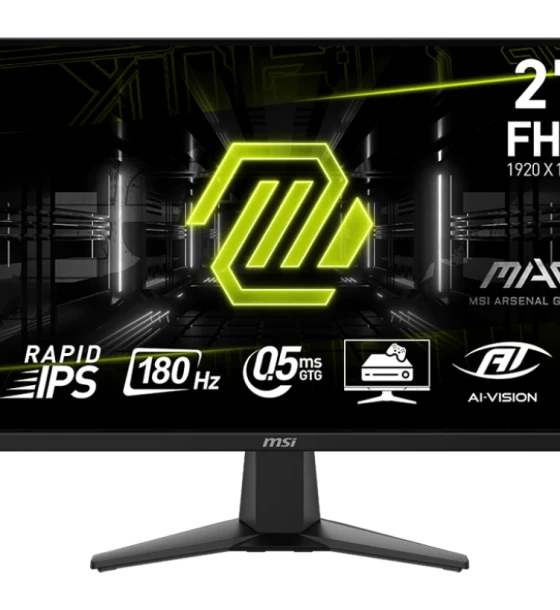 Monitor Led MAG 275F, IPS, 27 inch, Full HD, 1920 x 1080, Displayport, HDMI, 180 Hz, 0.5 ms, Negru 9S6-3CE21M-001
