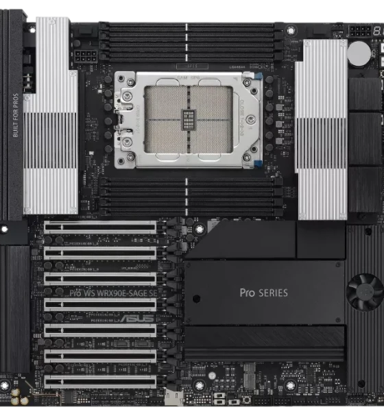Placa de baza PRO ws WRX90E-sage SE, AMD WRX90, socket sTR5, eeb, negru 90MB1FW0-M0EAY0