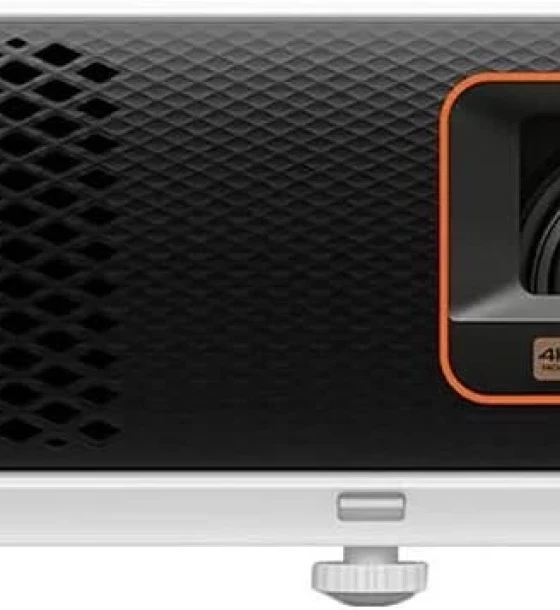 Videoproiector X500i, DLP, 4K, 2200lm, 16:9, HDMI, Wireless, Bluetooth 5.0, Android 11.0, Boxe, Alb