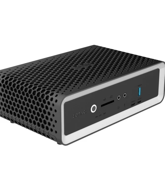 Desktop PC Mini PC Barebone Zbox cu procesor Intel Core i3-10110U pana la 4.10GHz, fara RAM, fara stocare, Wi-Fi, Intel UHD, No OS