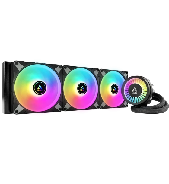 Coolere Procesor Liquid Freezer III Pro 420 A-RGB, AIO 420mm, Intel/ AMD, Negru