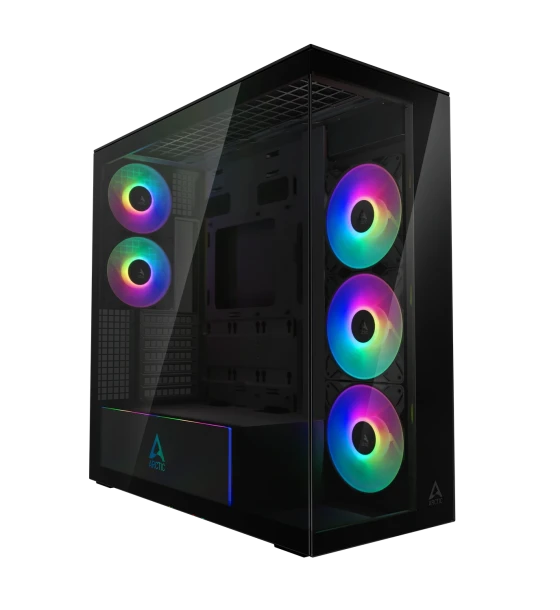 Carcase Xtender Mirror, MiddleTower, E-ATX, Negru