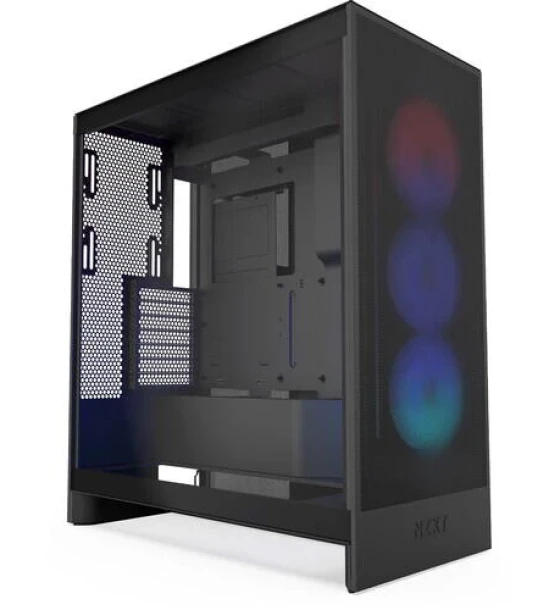 Carcase H7 Flow RGB 2024, Mid-Tower, ATX, Negru