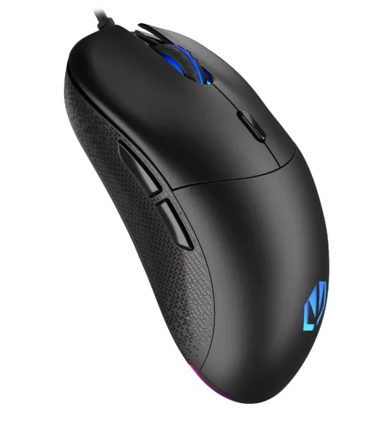 Mouse GEM Plus, USB, 19000 dpi, 67 g, Negru