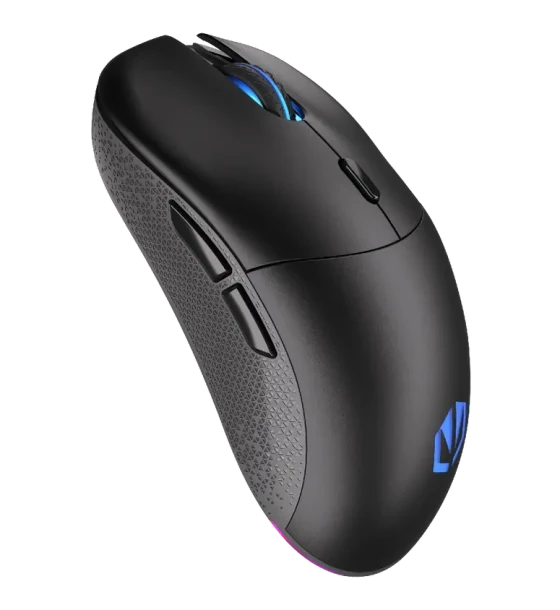 Mouse Gem Plus Wireless, 26000 dpi, 74 g, Negru