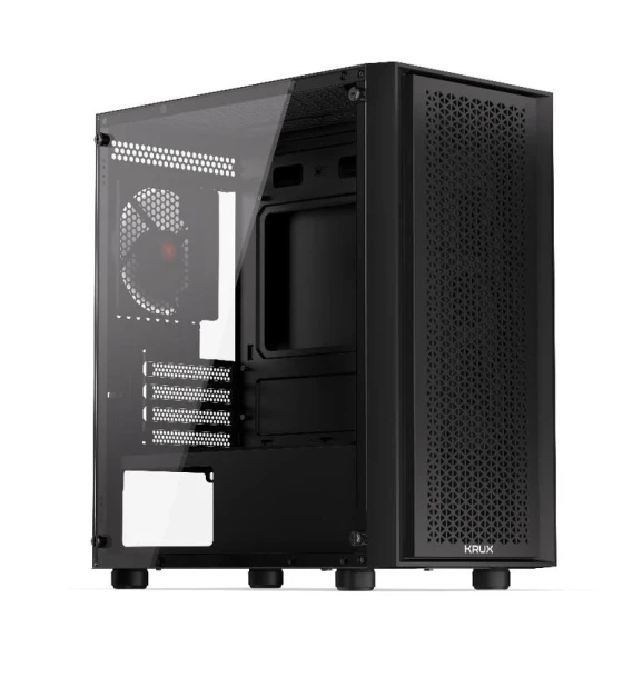 Carcase Scor, MiniTower, cu 1 ventilator inclus 120 mm, Negru