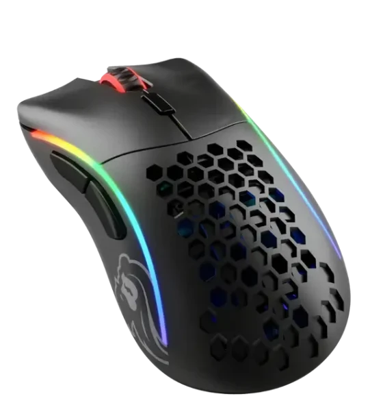 Mouse Gaming Model D- Wireless, Ultrausor 67g, Negru Mat