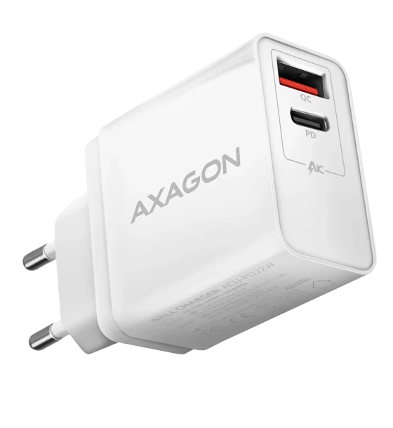 Incarcator retea ACU-PQ22W, QC3.0/AFC/FCP + PD Tip-C, 22W, Negru