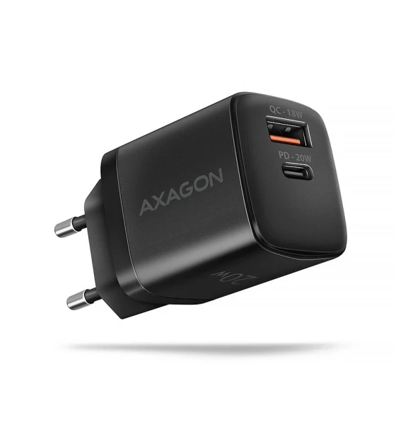 Incarcator retea ACU-PQ20, 20W, PD3.0, QC4, Negru