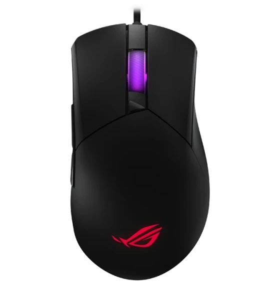 Mouse GAMING cu fir ASUS P523 ROG gladius III core, 12.000DPI, negru