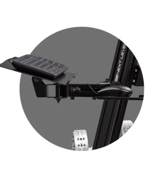 Controlere, Volane si Casti gaming Next Level GTElite Keyboard and Mouse Tray- Black