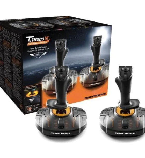 Controlere, Volane si Casti gaming Thrustmaster 2960815 Joystick T16000M Space SIM duo stick Hotas, PC