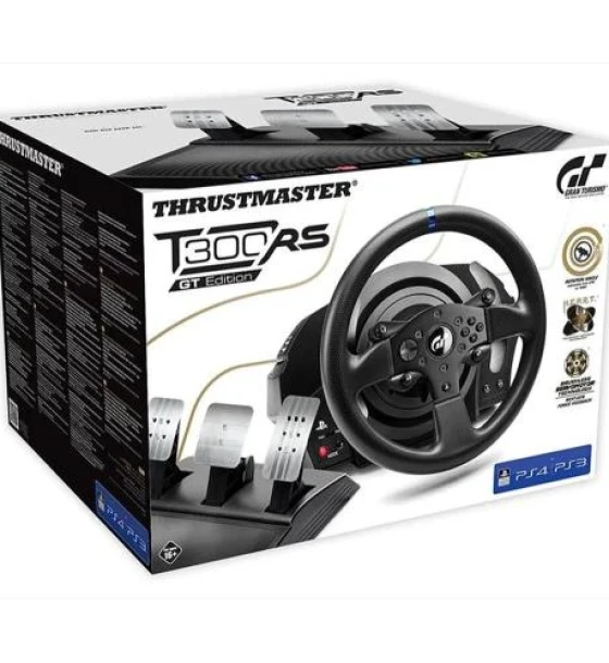 Controlere, Volane si Casti gaming Thrustmaster T300 RS GT Edition Steering Wheel and Pedal Set Black PC/PS