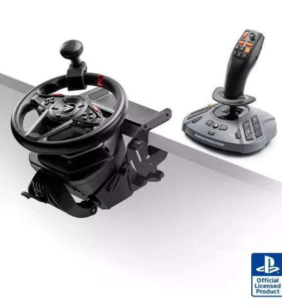 Controlere, Volane si Casti gaming Thrustmaster T128-P simtask farming pack EU