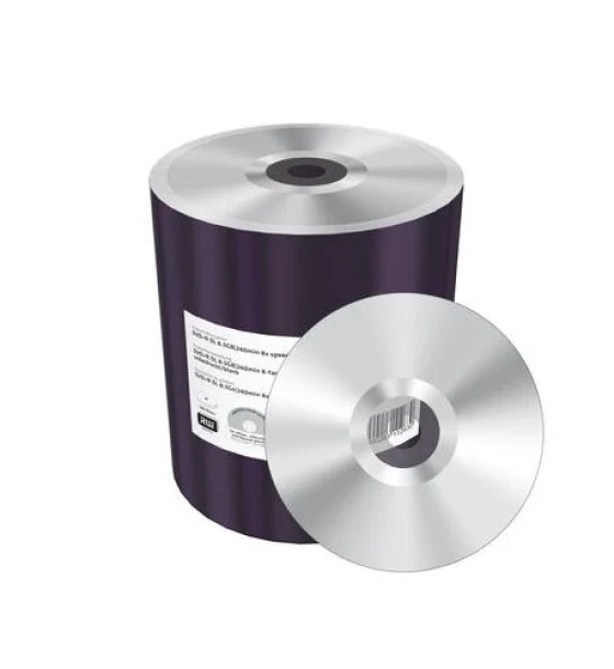 Suport TV si Monitor MediaRange DVD+R Double Layer 8.5GB/240min 8x speed, silver, unprinted/blank, Shrink 100