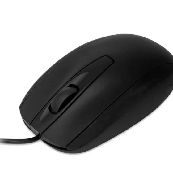 Mouse MediaRange Corded 3-button optical mouse, black