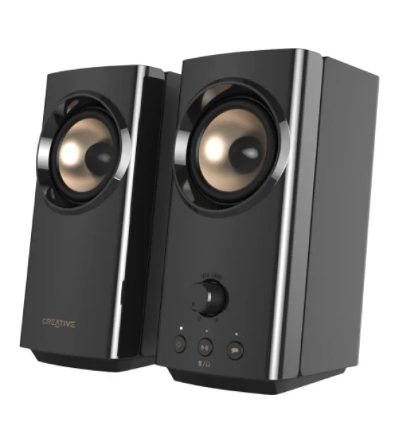 Sistem audio CREATIVE T60 Sound Blaster 2.0 USB-C Audio, BT 5.0, AUX-in/out