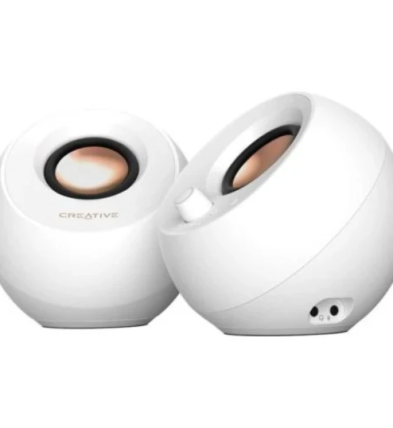 Sistem audio Creative pebble PRO 2.0 speakers - white