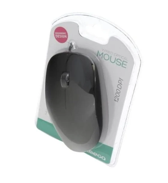 Mouse Omega mouse optical USB black blister