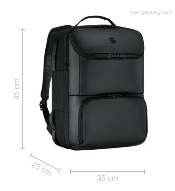 Geanta laptop Wenger UrbanOne Travel Backpack, 15.6 inch Laptop Backpack, Black