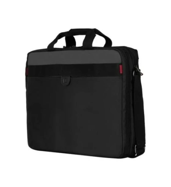 Geanta laptop Wenger Legacy 17 inch Slimcase, Black/Gray
