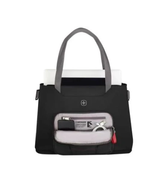 Geanta laptop Wenger Motion Deluxe Women 's Tote 15.6 inch Laptop with TabletPocket Black