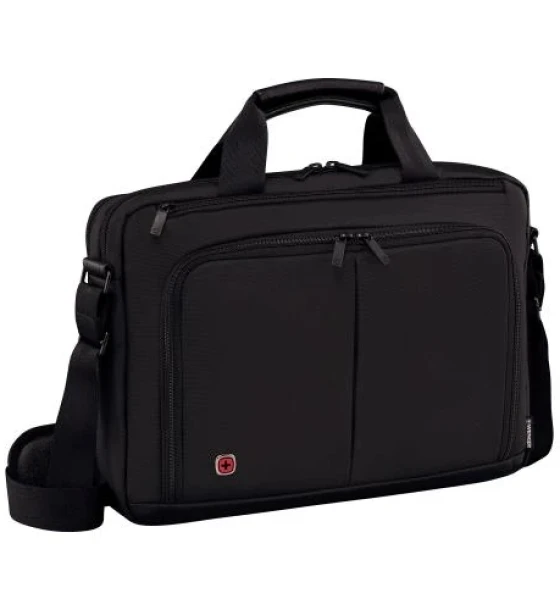 Geanta laptop Wenger Source 14 inch Laptop Briefcase, Black