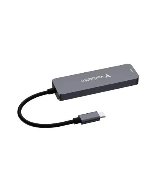 Suport TV si Monitor VERBATIM USB-C Essentials Multiport Hub - 4 Ports