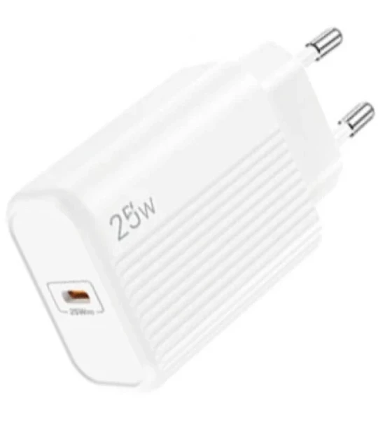 Incarcator retea Lamtech PD 25W 1xUSB Type-C Alb